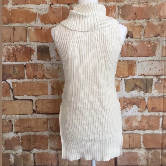 Anthropologie | Moth Sleeveless Cowl Neck Sweater - Picture 4 of 8